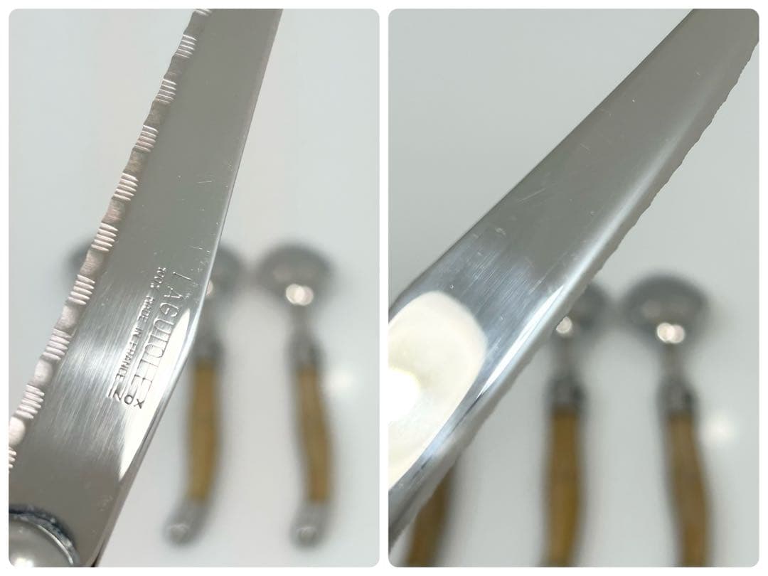 LAGUIOLE ラギオール ライヨール カトラリーセット アイボリー 12本