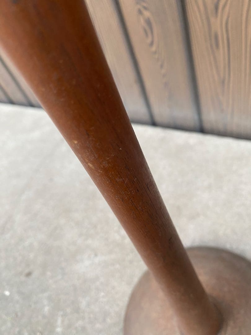 木製灰皿スタンド　ヴィンテージ 70's スタンド灰皿　モダン　灰皿