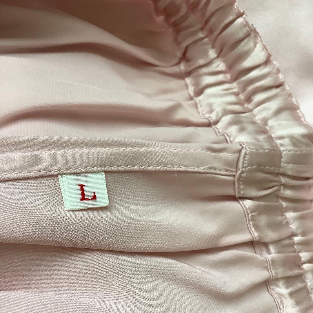 PLAYBOY レディースシルクパジャマ ピンク Lサイズ 新品 お買い得