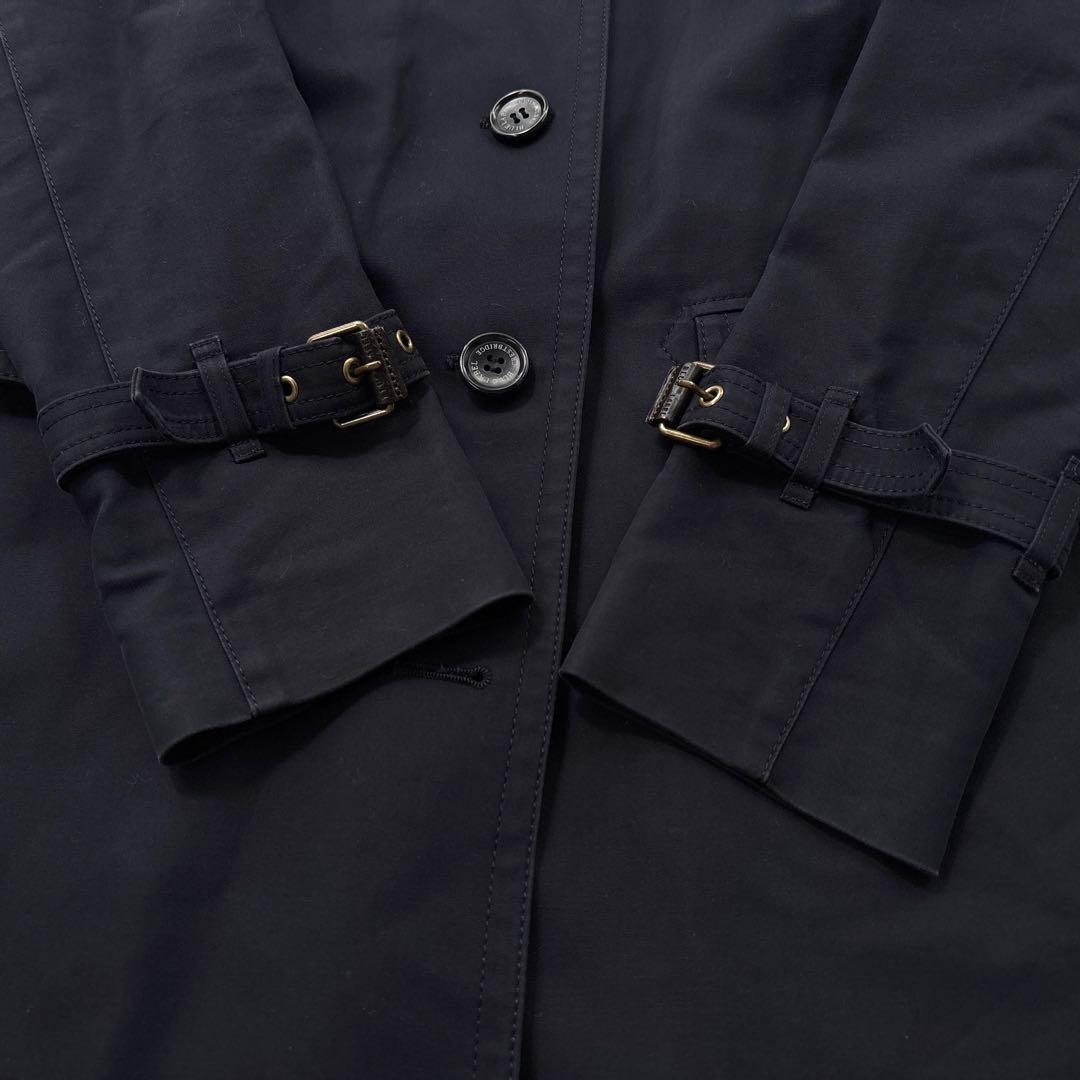 美品】ブルーレーベルクレストブリッジ　トレンチコート　ライナー　チェック　ベルト