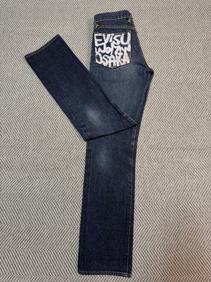 エヴィス ストレートデニム サイズ25