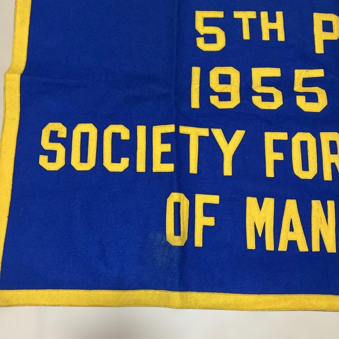 50s OHIO大学 オハイオ大学 ビンテージ 記念バナー 旗 フェルト