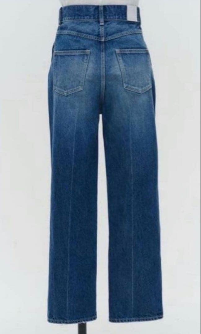 yori Audrey テーパードデニム　34