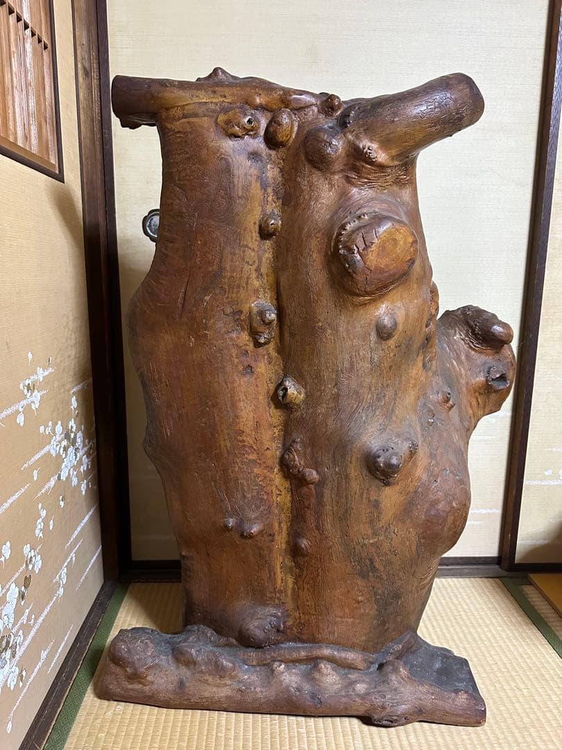 【一枚板　インテリア　木　天然　 衝立　玄関飾り