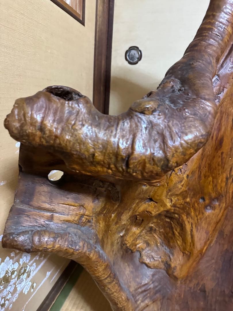 【一枚板　インテリア　木　天然　 衝立　玄関飾り