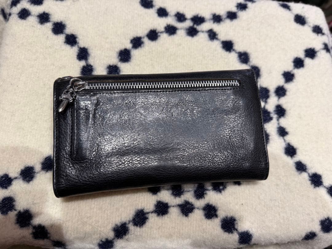 【早い者勝ち】クロムハーツ　CHROME HEARTS ウェーブウォレット　牛革