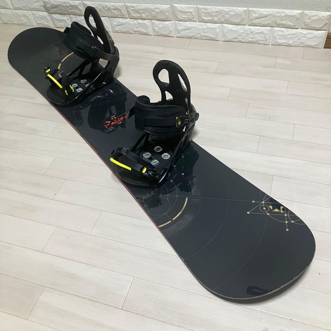 morrow CLUTCHモロー スノーボード152cm/k2 SONICバイン