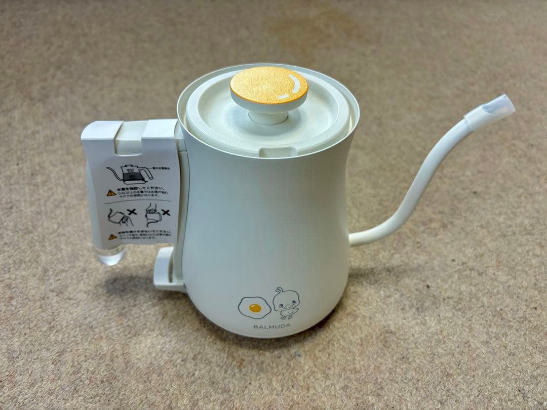 【激レア/非売品】バルミューダ電気ケトル[チキンラーメンひよこちゃん]