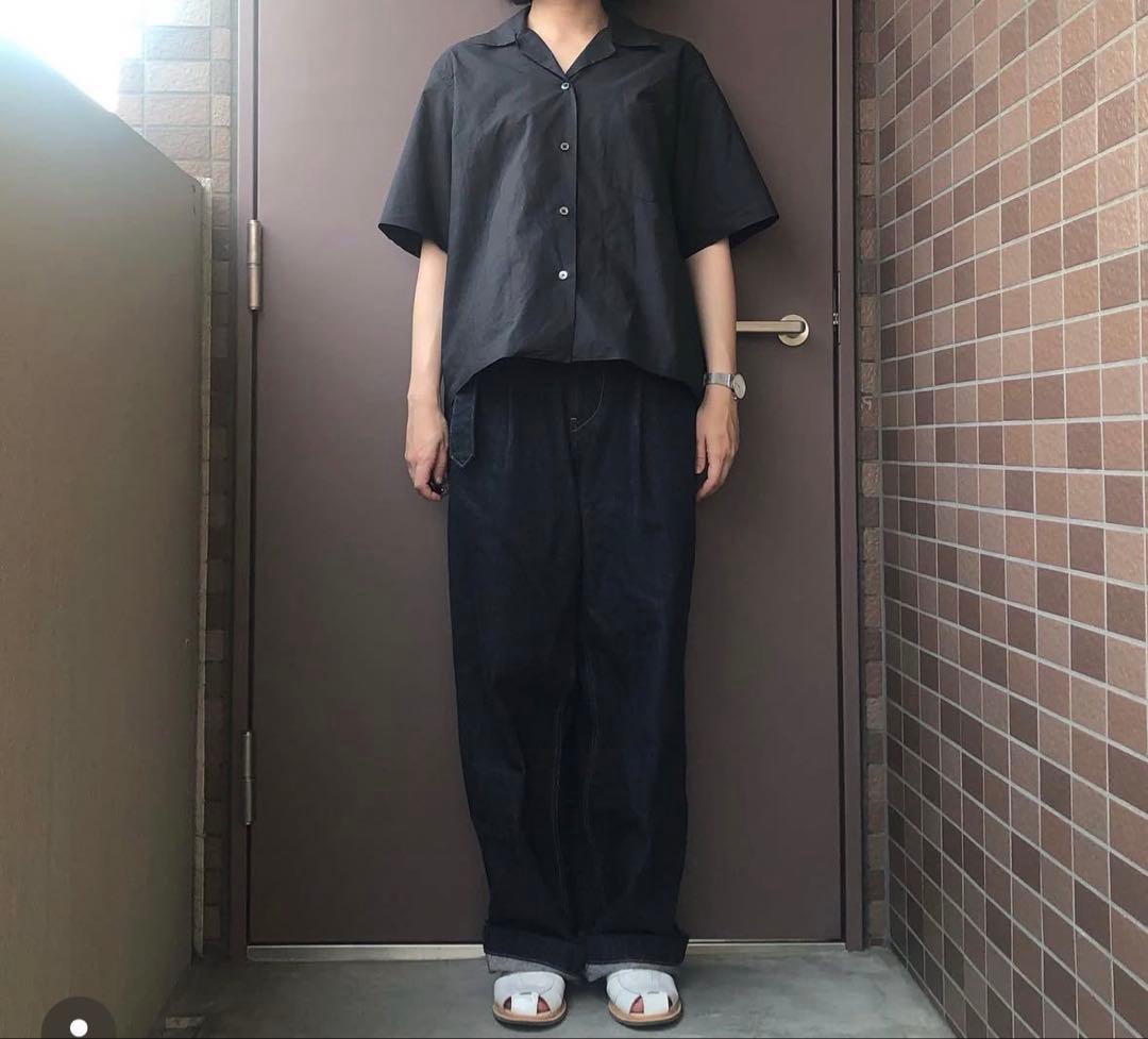 パンツ Graphpaper Colorfast Denim Belted Pants