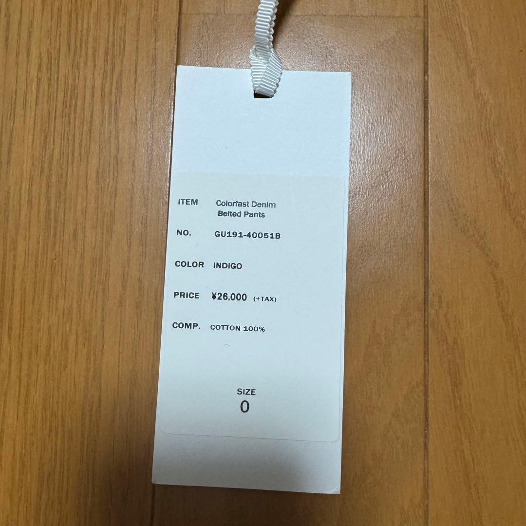 パンツ Graphpaper Colorfast Denim Belted Pants