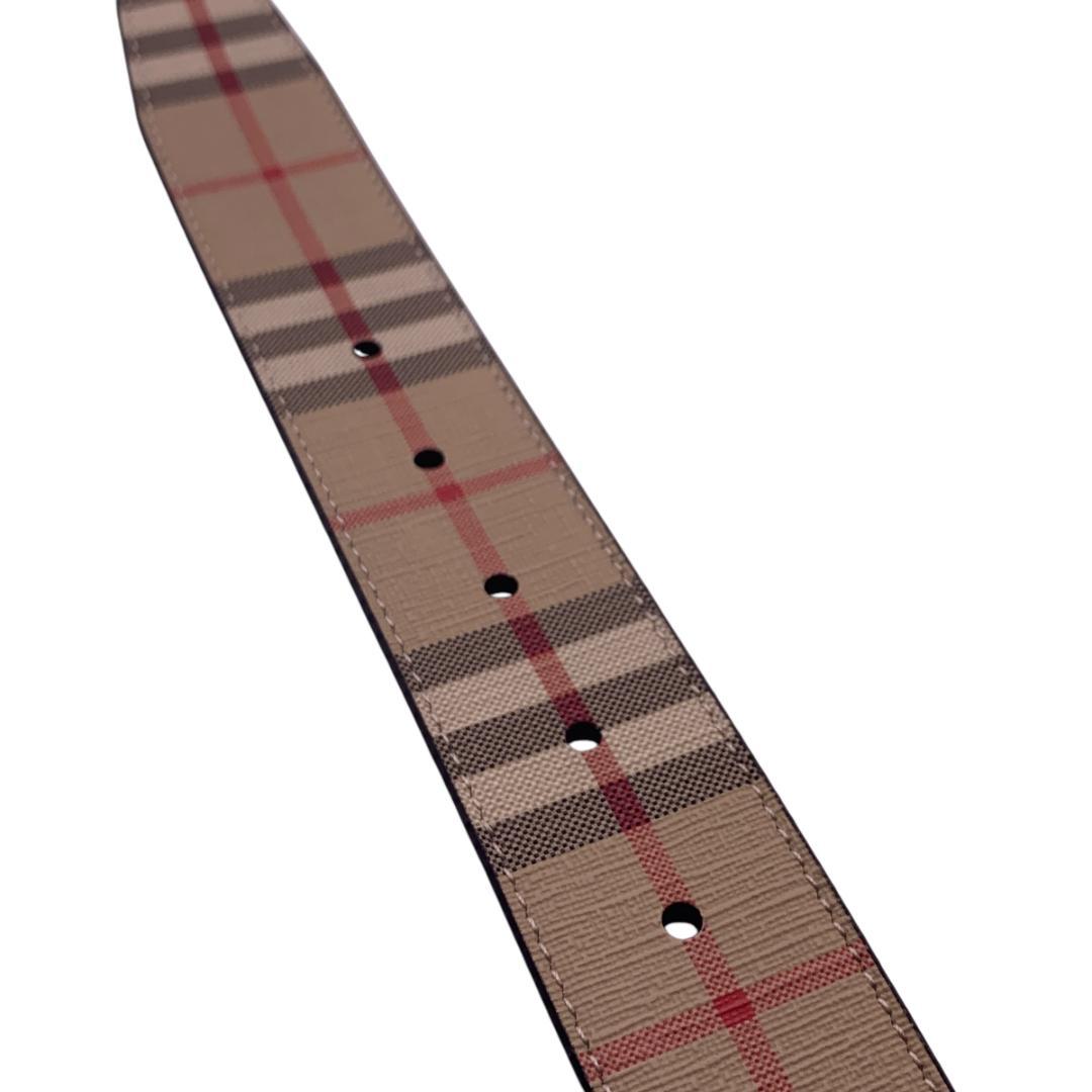 美品★Burberry　バーバリー　ベルト　リバーシブル100-110cm