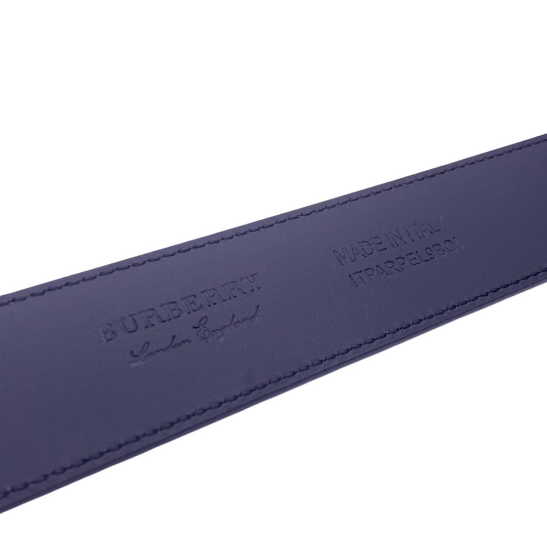 美品★Burberry　バーバリー　ベルト　リバーシブル100-110cm