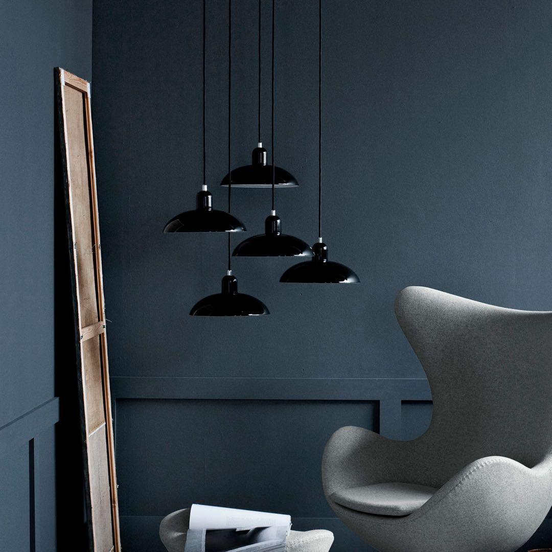 ぽてと　フリッツ・ハンセン カイザー・イデル ペンダントライト 黒