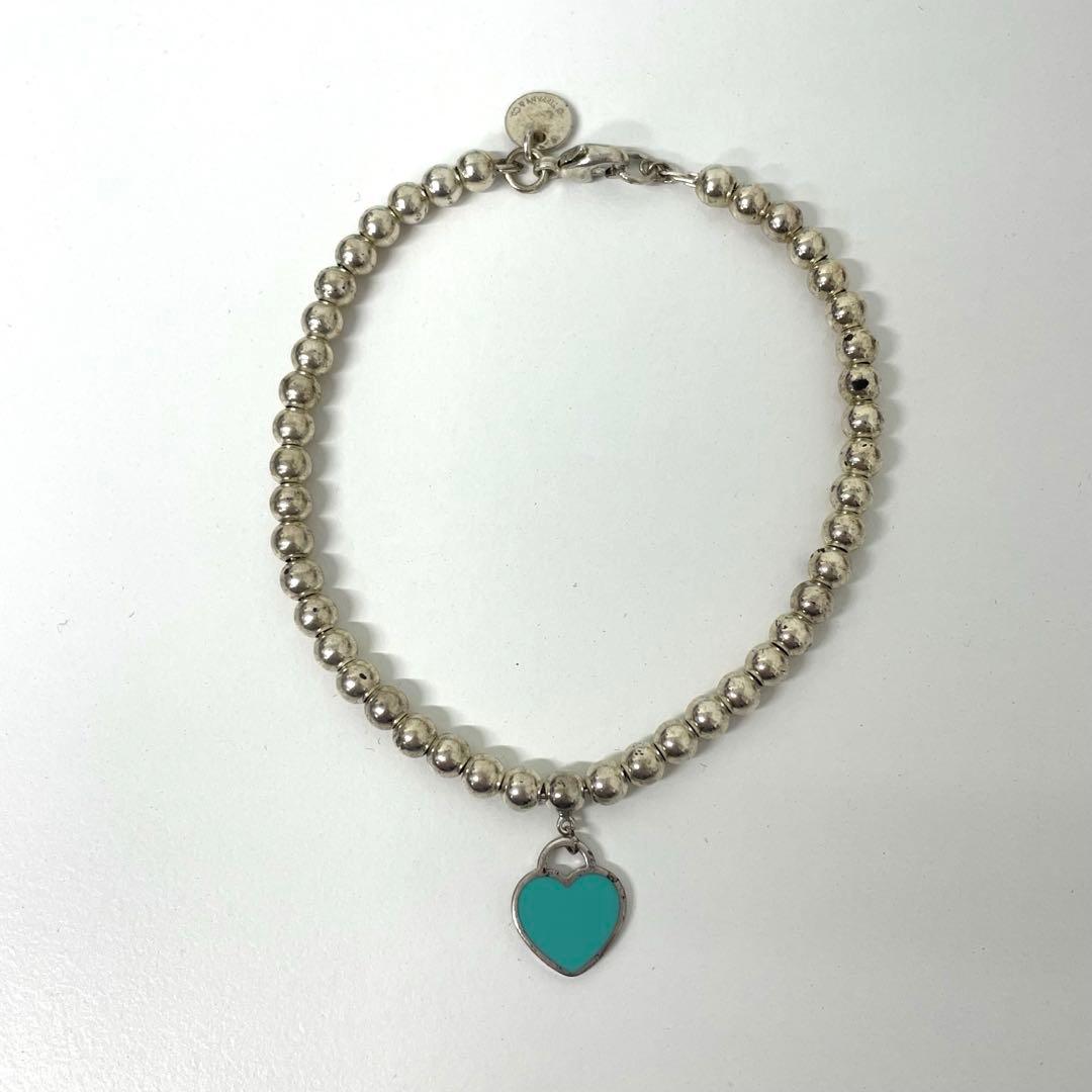 【TK】TIFFANY&Co リターントゥハート　ブレスレット　ブルー