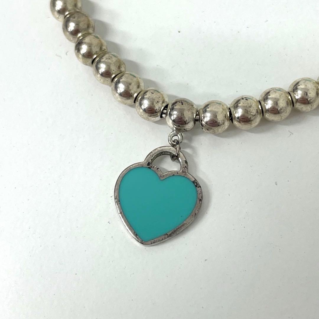 【TK】TIFFANY&Co リターントゥハート　ブレスレット　ブルー