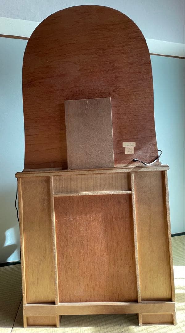 ドレッサー　鏡台　木製　ナラ