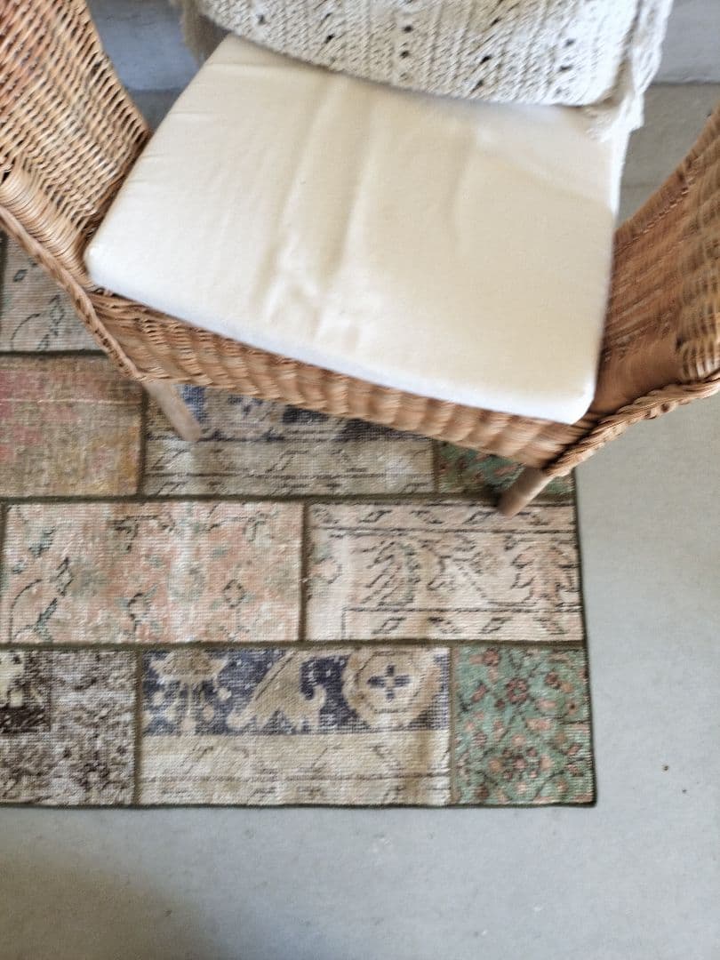 パッチワークラグNo.702