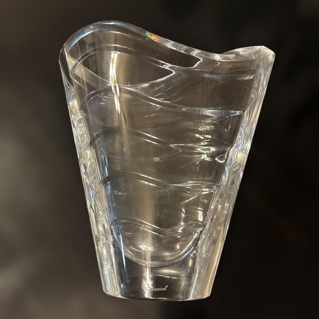 バカラ　フラワーベース　花瓶　オブジェ