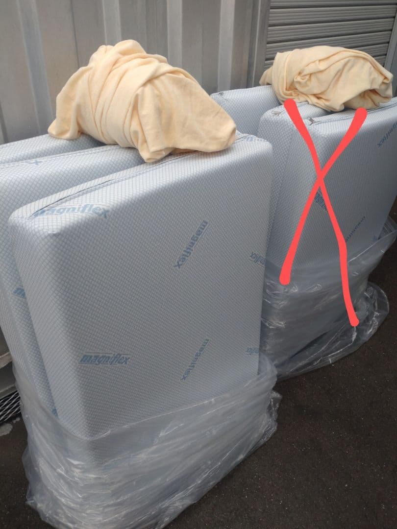 マニフレックス　DD-WING　3つ折マットレス　新品未使用　シーツ