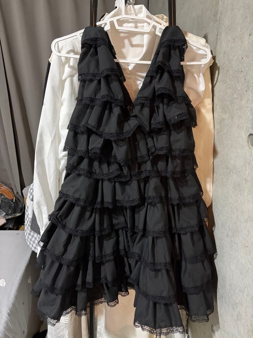 ワンピース treaturself angel wings mini dress black
