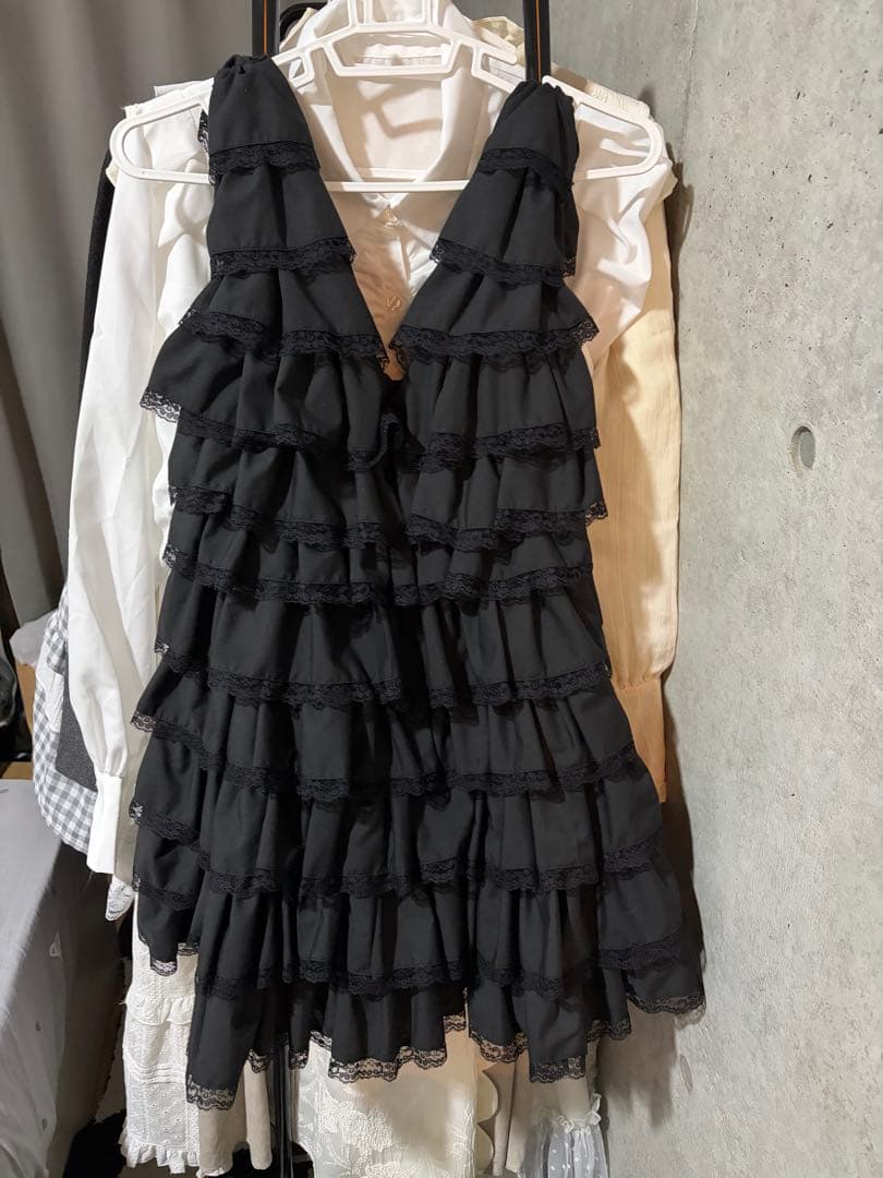 ワンピース treaturself angel wings mini dress black