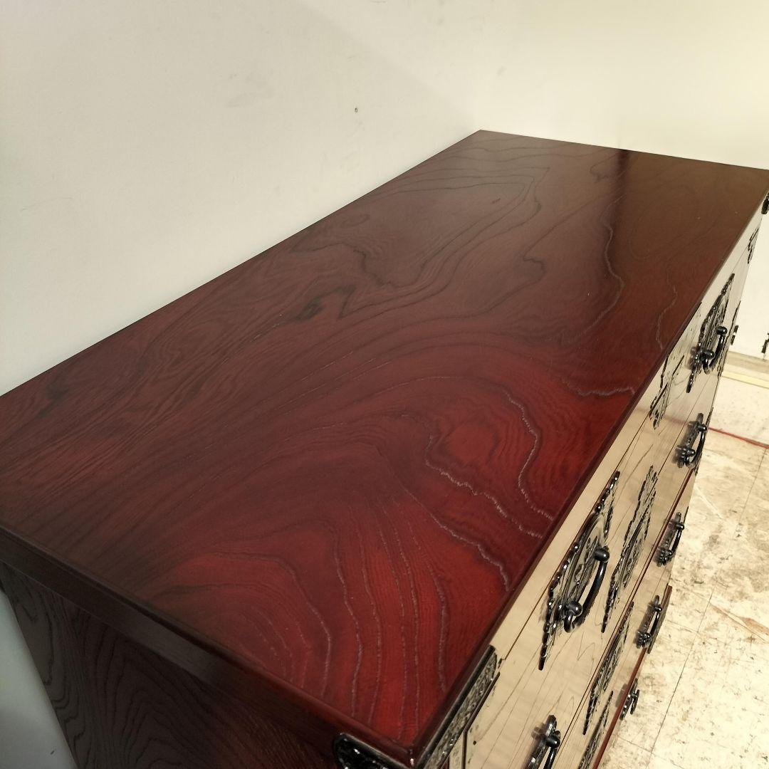 M●Sale東名 飛鳥民芸家具　欅箪笥 車箪笥 和　チェスト　時代箪笥