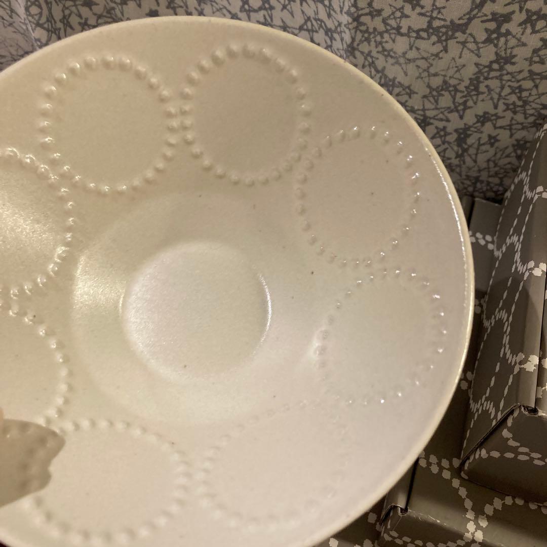 mina perhonen タンバリン　ボウル　プレートセット　ホワイト　皿