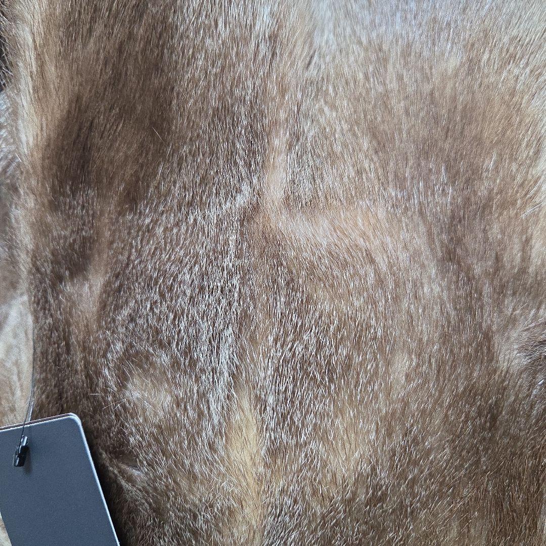 新品　 未使用タグ付き　リアルファー　マフラー　ストール