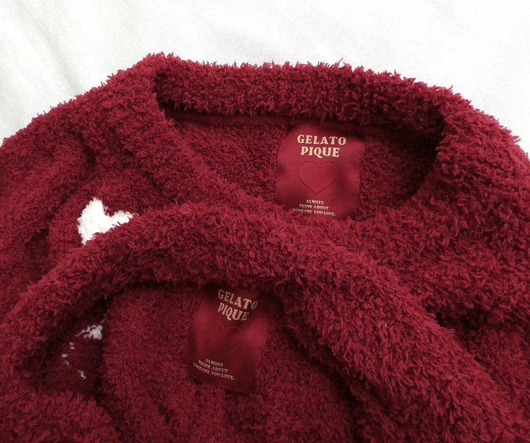 gelato pique　ハートアラン プルオーバー パンツ 上下 セットアップ