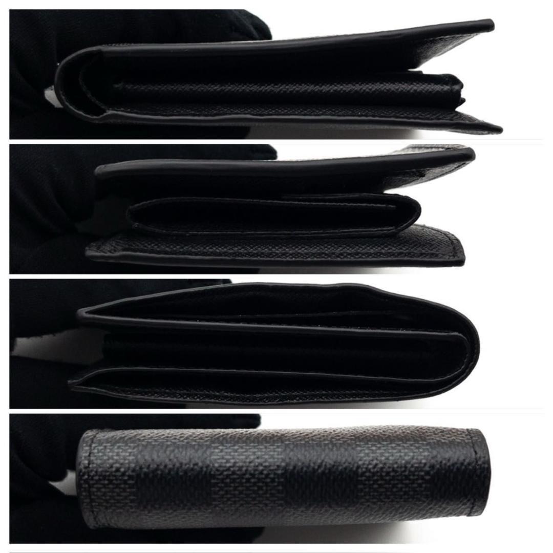 【SALE】ルイヴィトン　ポルトフォイユマルコNM ダミエグラフィット　二つ折り