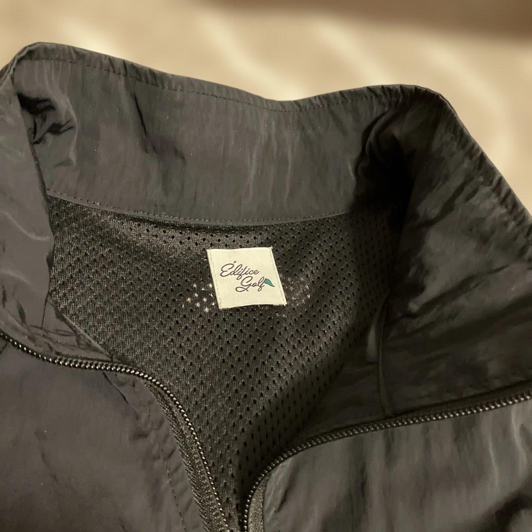 dynamic range 黒 ジップアップジャケット