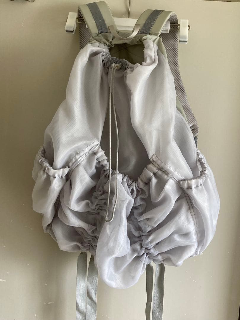 バッグ ANIGIG TULLE GATHERED BACKPACK