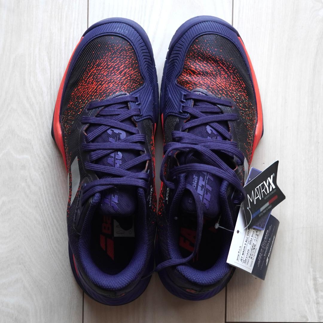 バボラ テニスシューズ オールコート メンズ 25cm ブルーリボン