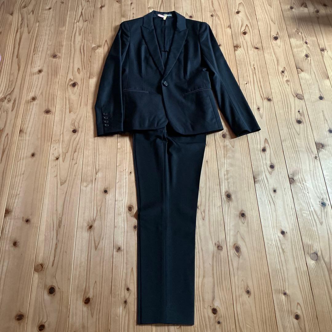 theory luxe ネイビーパンツスーツ