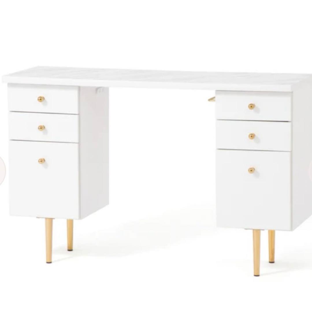 Francfranc エルドラド コスメデスク3 完成品×送料込み