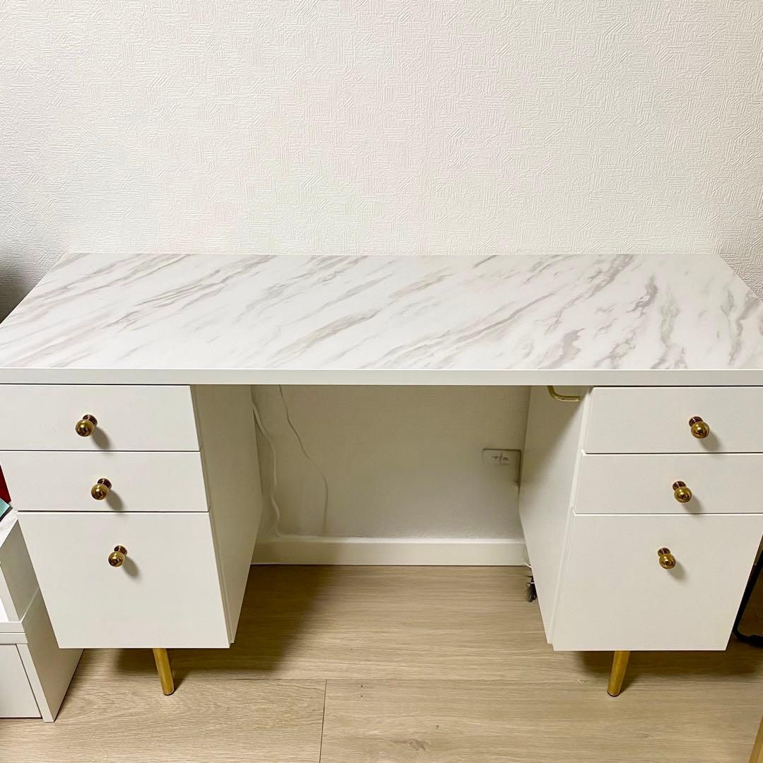 Francfranc エルドラド コスメデスク3 完成品×送料込み