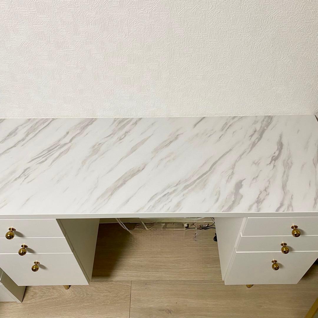 Francfranc エルドラド コスメデスク3 完成品×送料込み