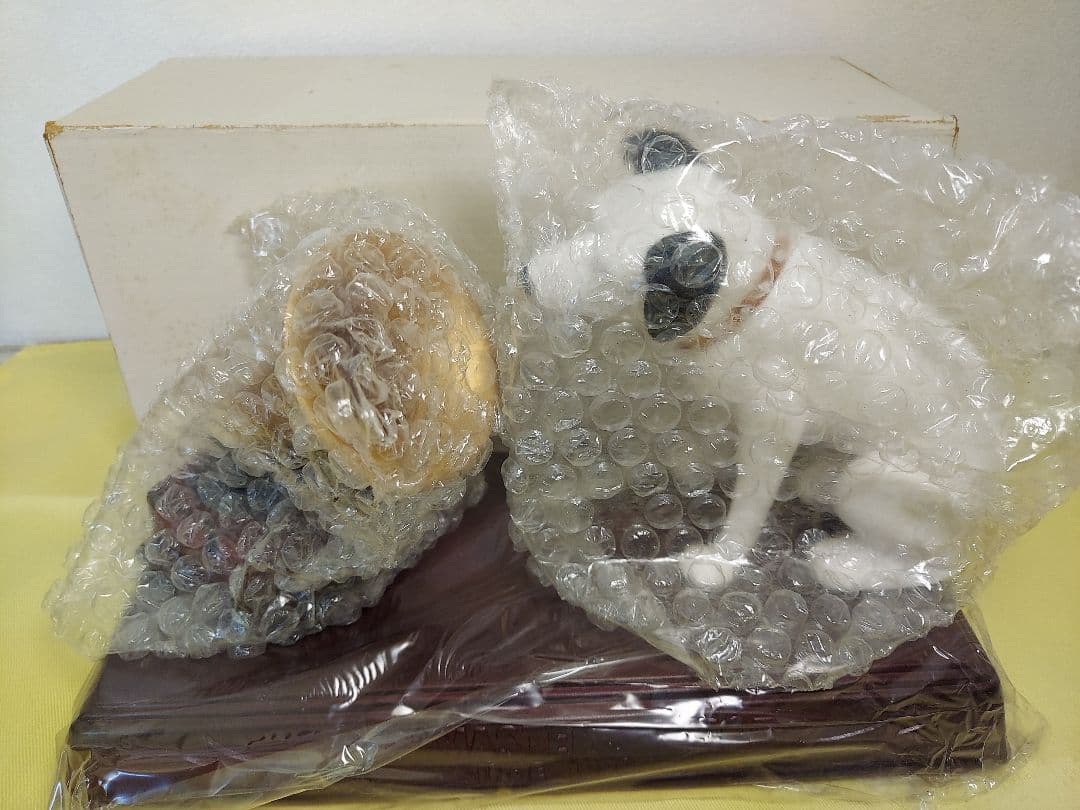 ★ニッパー犬&蓄音機&台座　3点箱入【日本Victor】超プレミア～ヴィンテージ