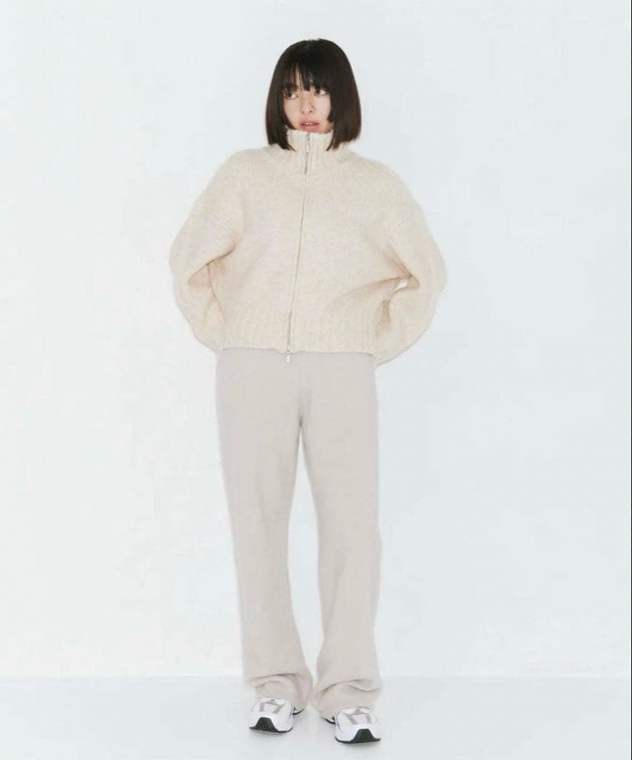 トップス ENCIRCLE Kint zip BL