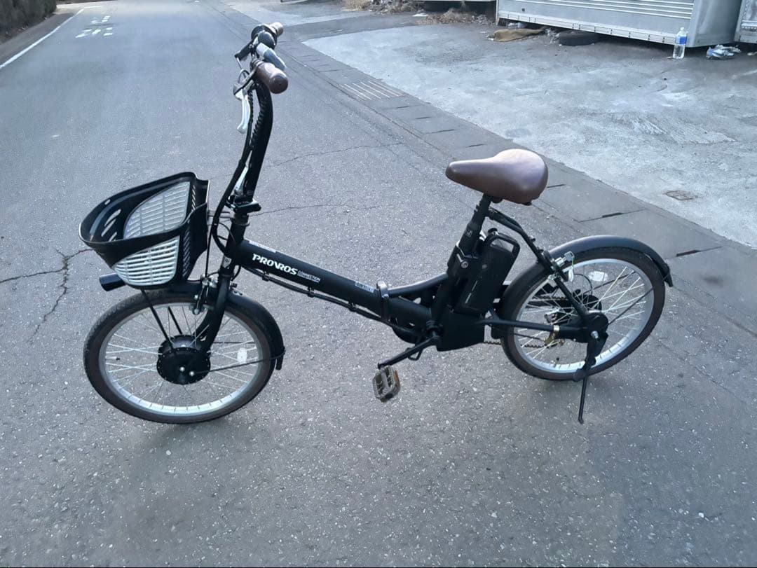 プロサイクルPROVROS 折りたたみ電動アシスト自転車　プロブロス