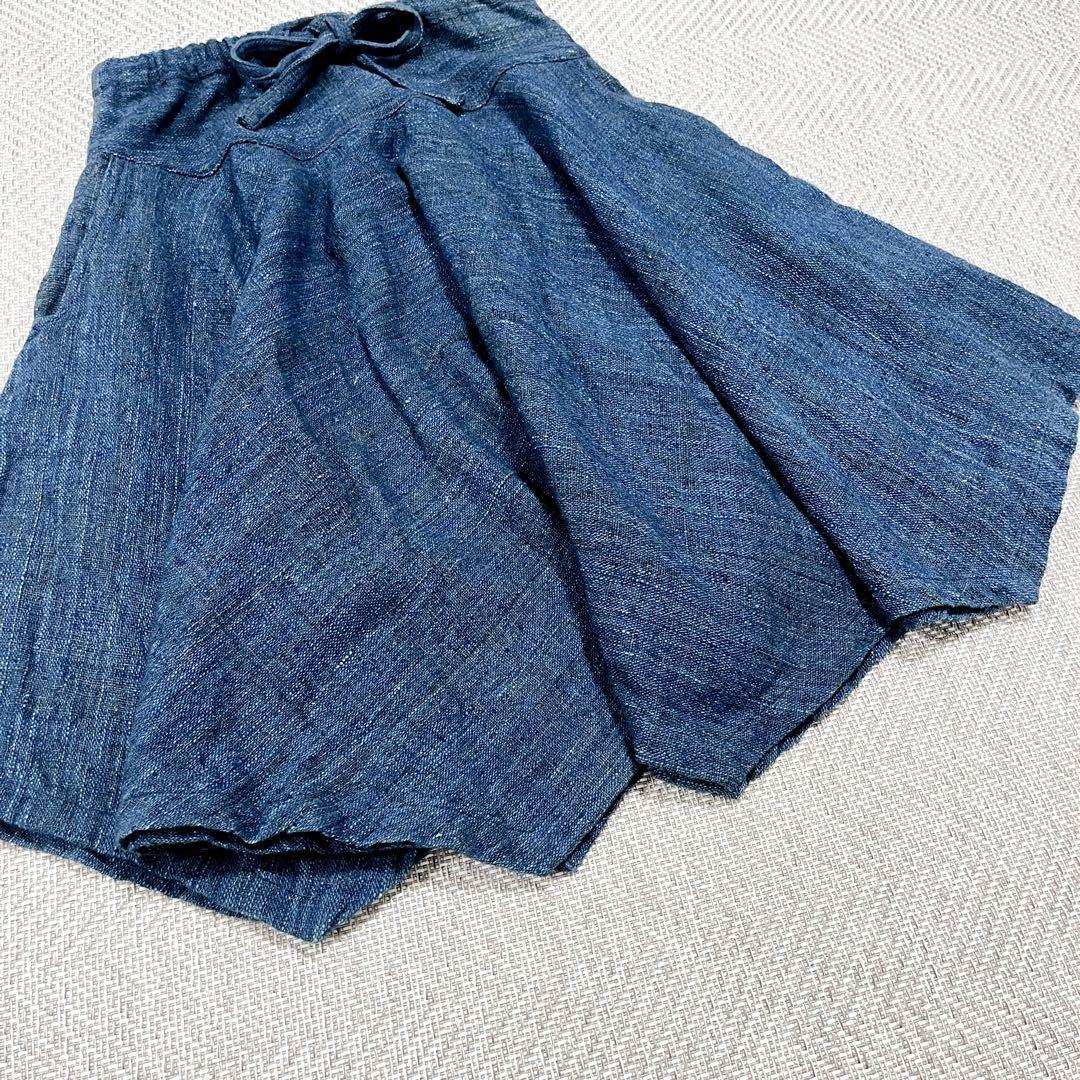 うさとの服 フレアスカート 八角形 ネイビー ポンチョ