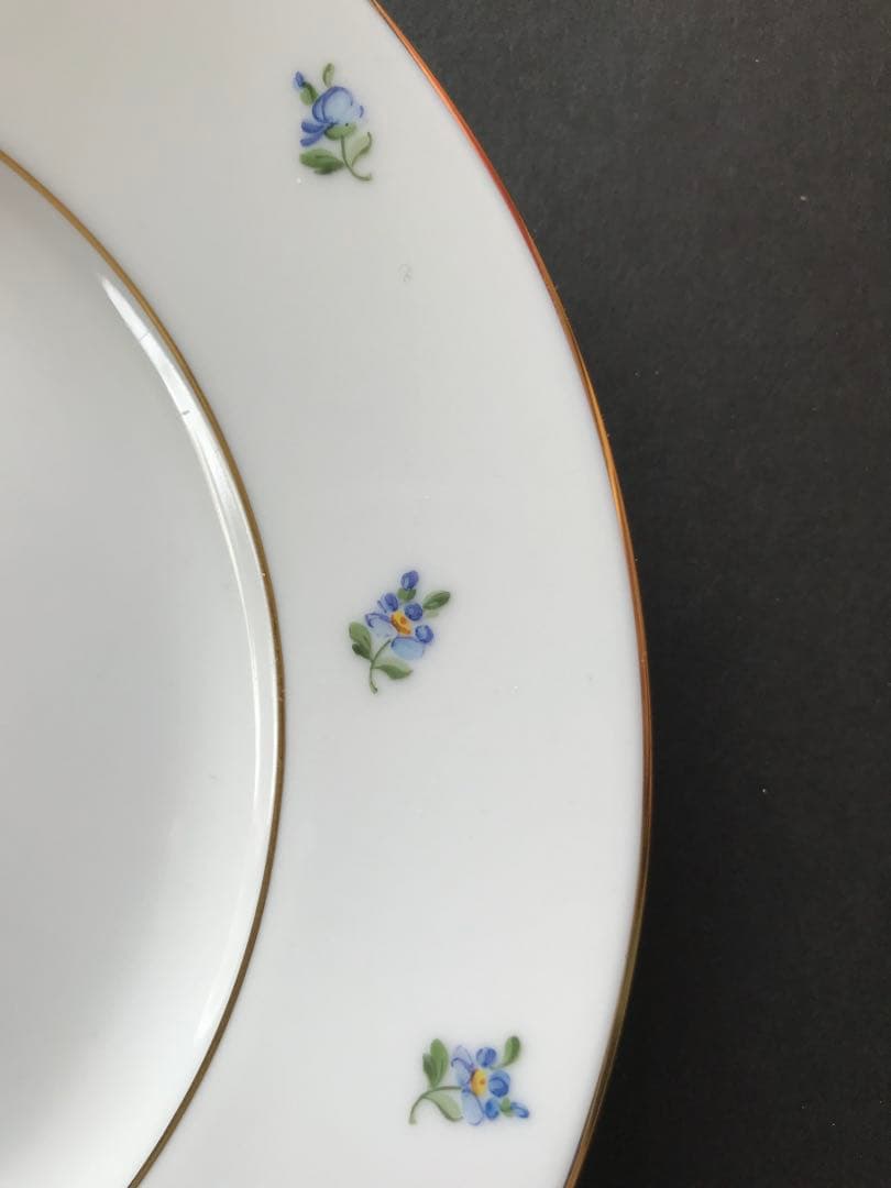 【未使用】アウガルテン 忘れな草　プレート