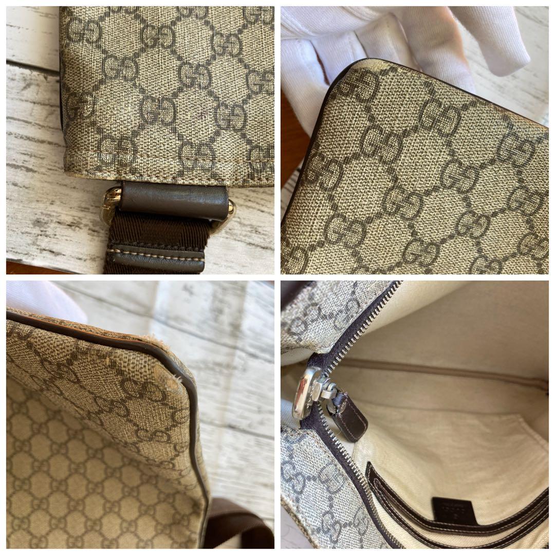 GUCCI　グッチ ショルダーバッグ　ワンショルダー　GGキャンバス