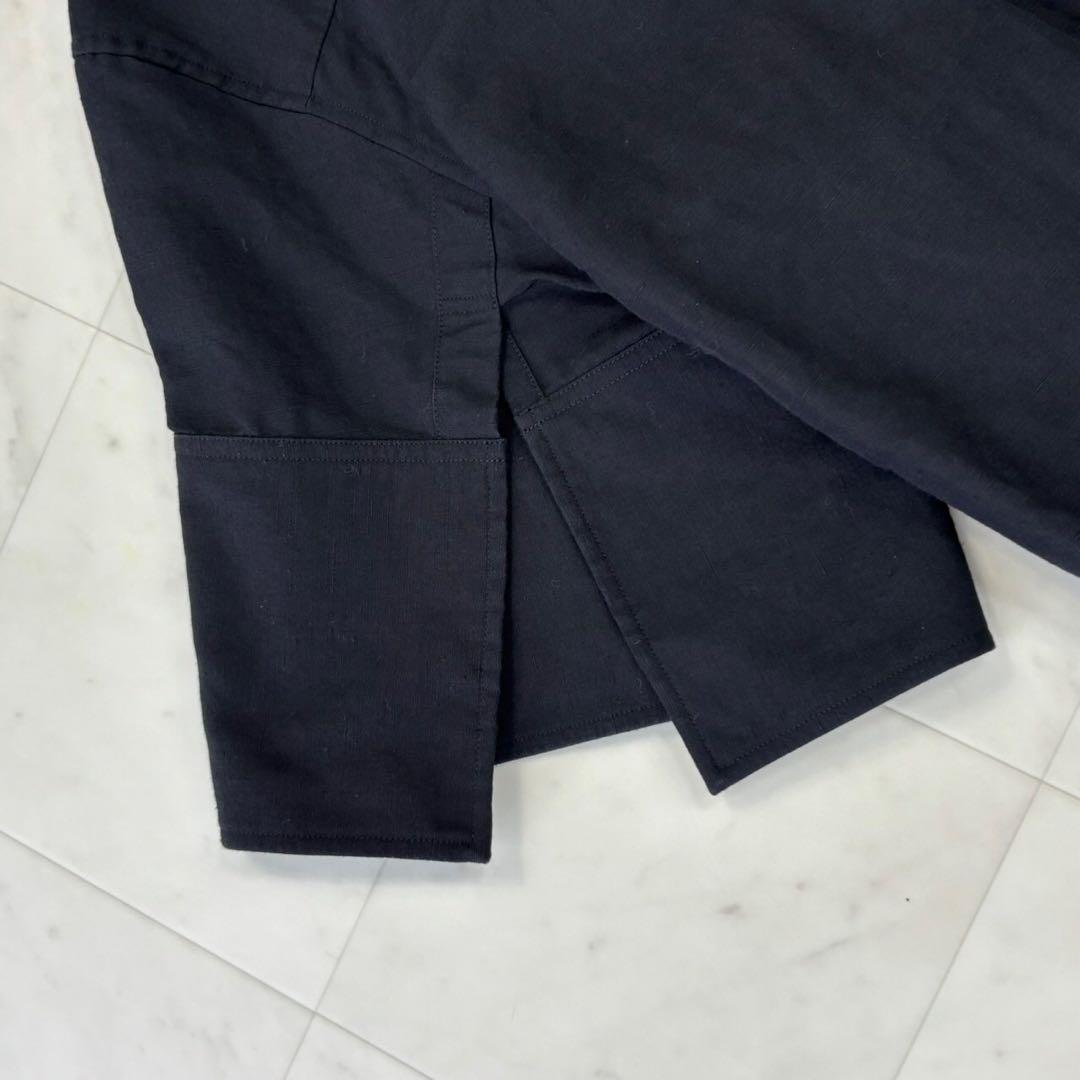 TOMORROWLAND .B ★美品★リネンコットンポプリン 半袖シャツ