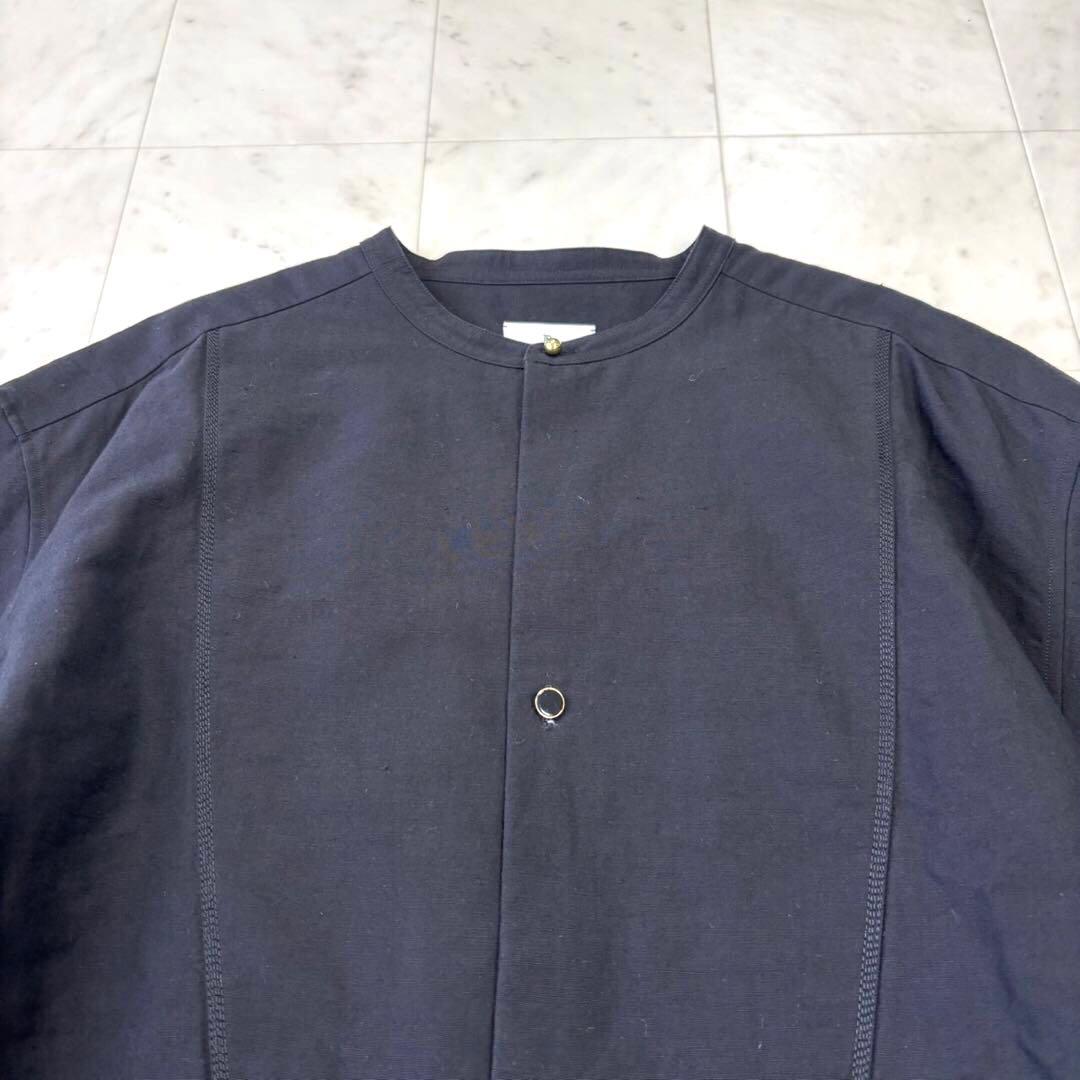 TOMORROWLAND .B ★美品★リネンコットンポプリン 半袖シャツ