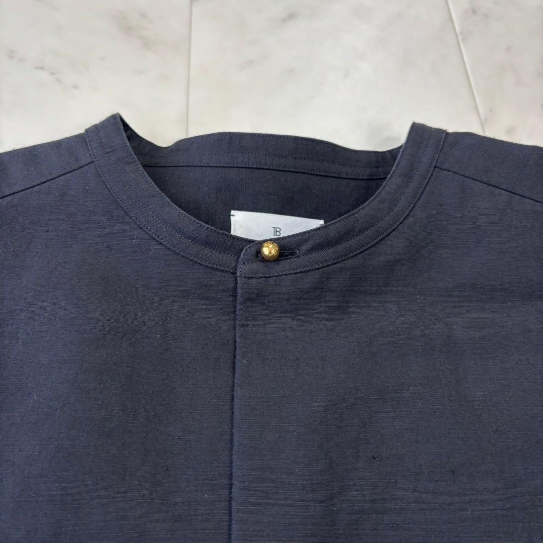 TOMORROWLAND .B ★美品★リネンコットンポプリン 半袖シャツ