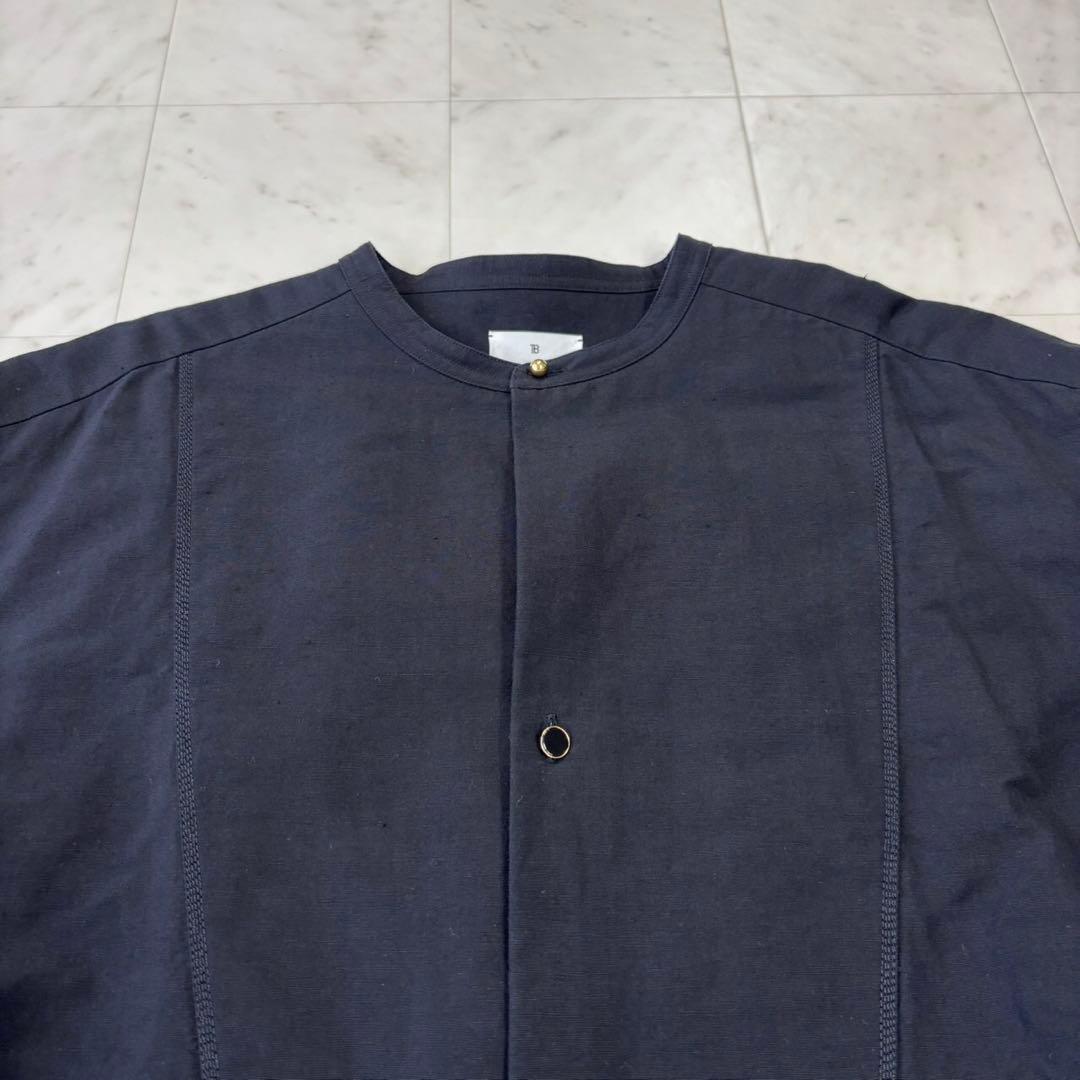 TOMORROWLAND .B ★美品★リネンコットンポプリン 半袖シャツ