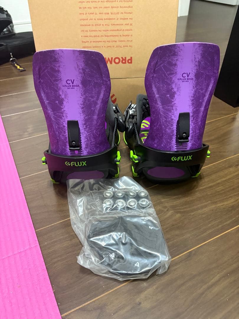22-23 FLUX CVパープル Lサイズ ビンディング