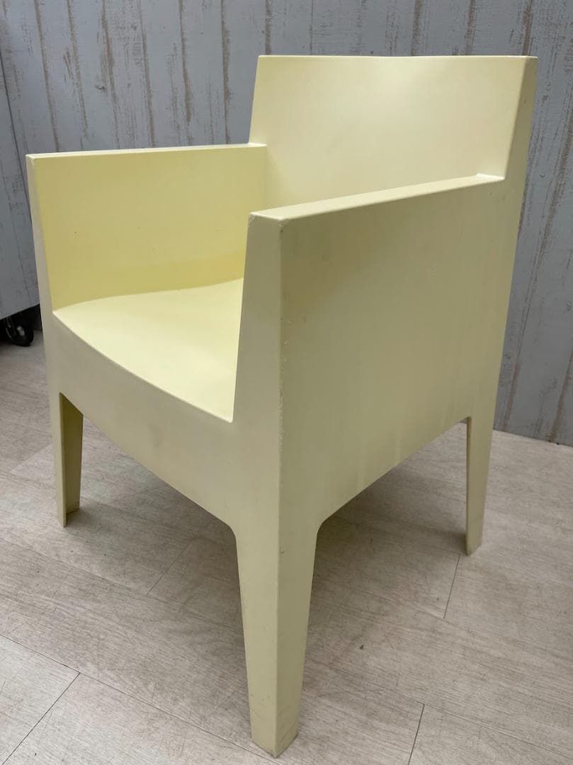 ドリアデ トイチェア アイボリー 3脚 まとめて スタッキングチェア イタリア製