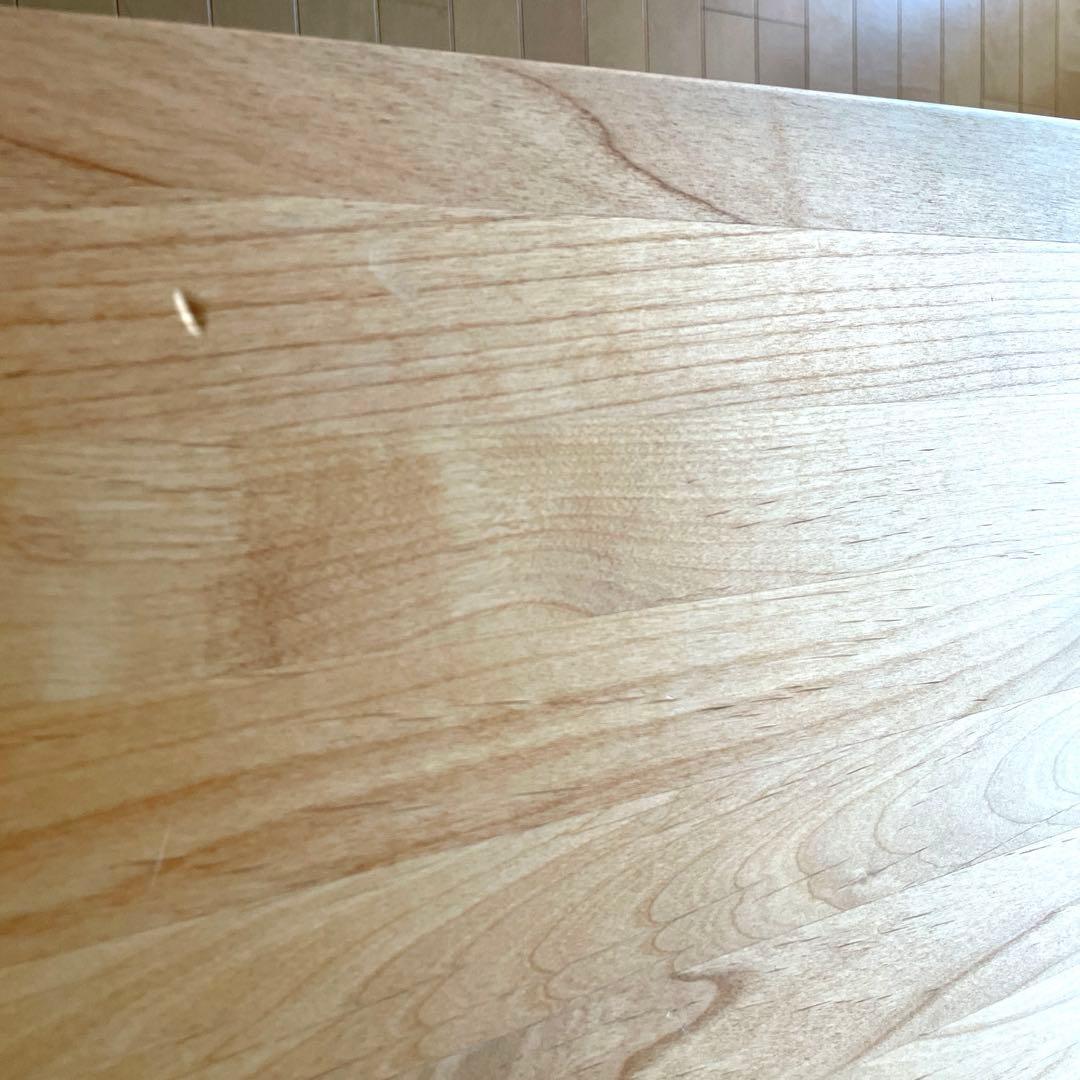 モモナチュラル ダイニングテーブル 美品 長方形